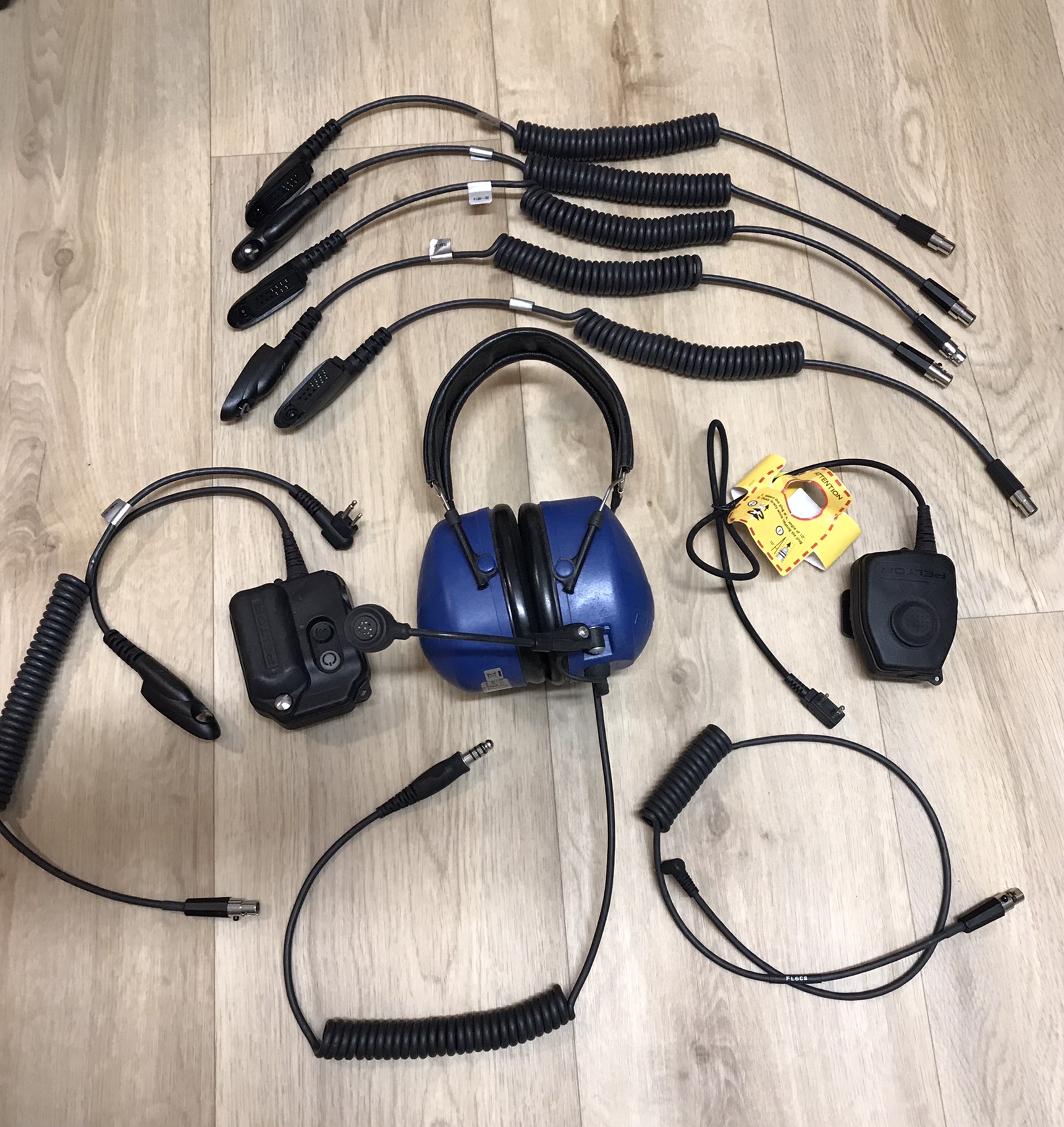 Náhlavní souprava PELTOR ATEX k radiostanicím